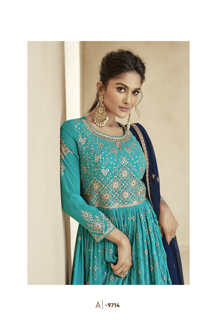 Pakistani Women's Wear Stylish Salwar Kameez Suits Indian Ethnic Wear Pant Dress