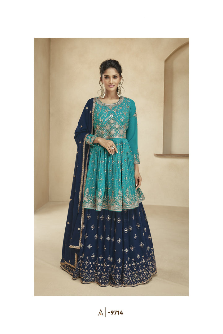 Pakistani Women's Wear Stylish Salwar Kameez Suits Indian Ethnic Wear Pant Dress