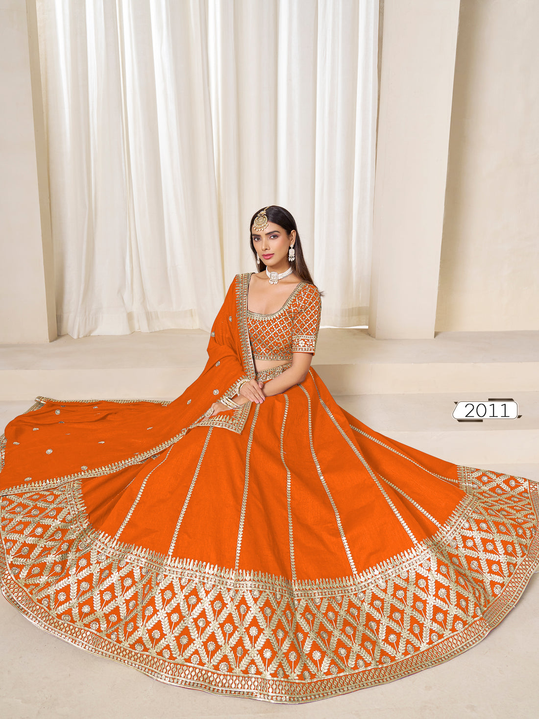 Bollywood Style Bridal Lehenga Choli | Heavy Work | Indian Wedding Designer Lengha
