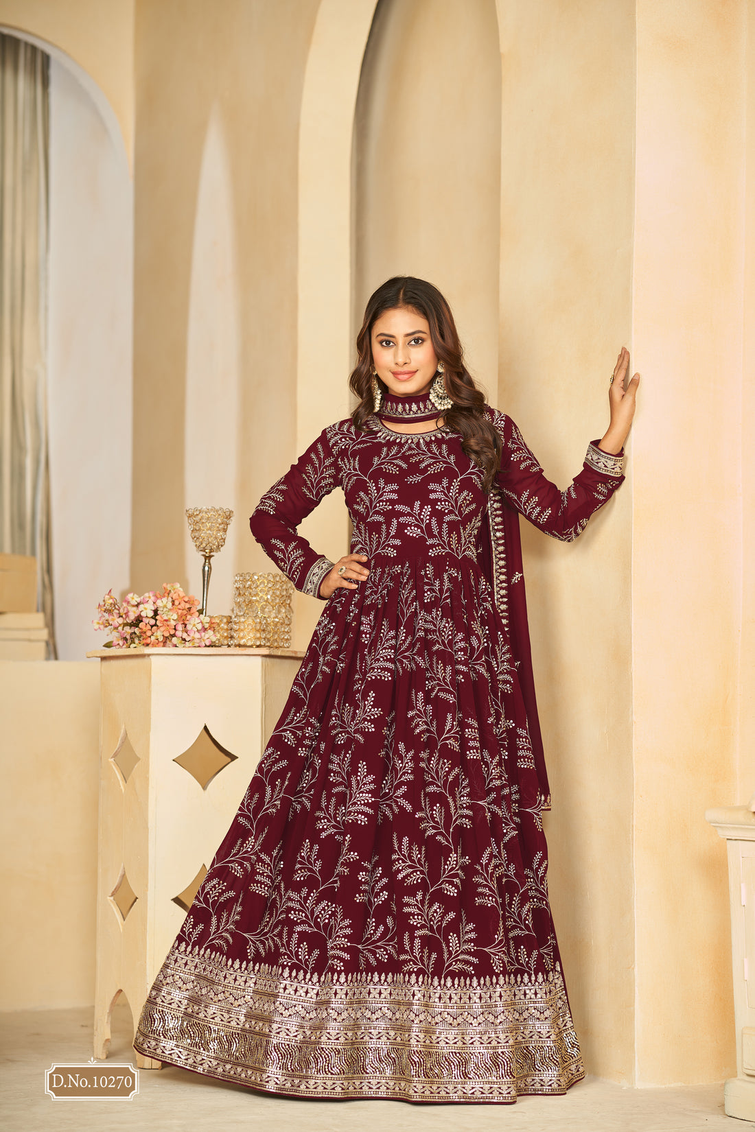 Indian Wedding New Suit Party Anarkali Gown Wear Eid Dress Bollywood Pakistani