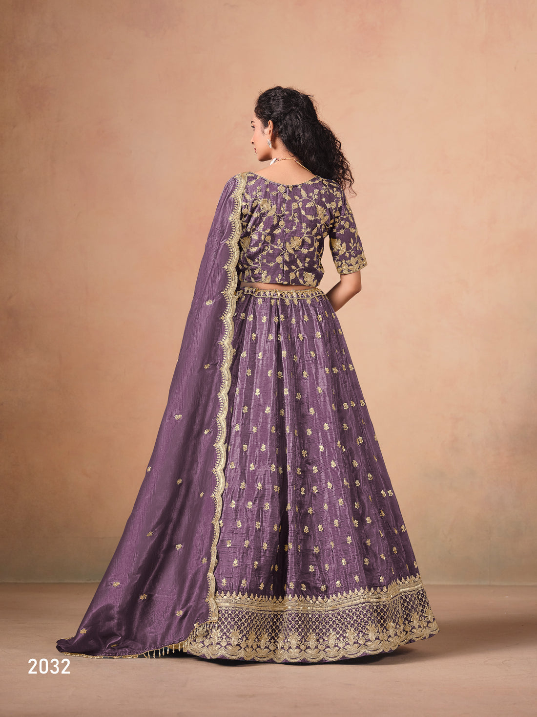 Traditional Embroidered Lehenga Choli with Dupatta Wedding Reception Bridal & Festive Wear Outfit