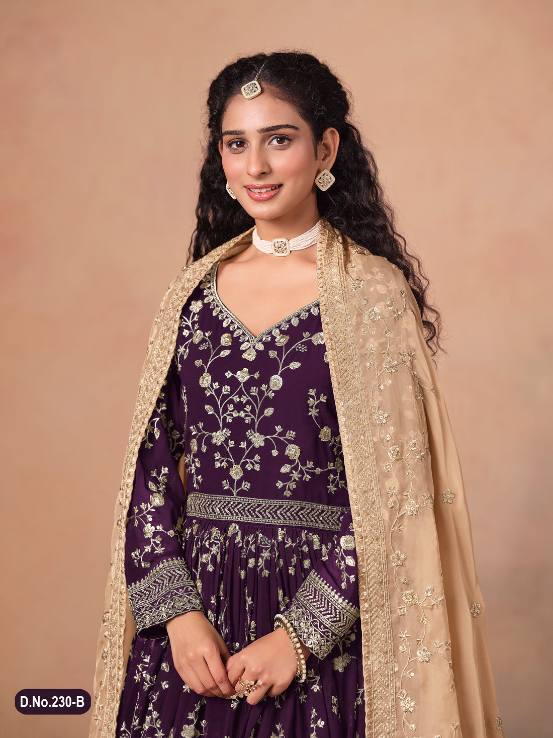 Pakistani Style Bollywood Festive Wear Anarkali Dress | Designer Embroidered Long Gown Outfit for Wedding, Party & Reception
