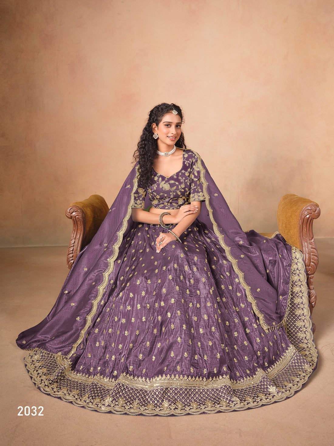 Traditional Embroidered Lehenga Choli with Dupatta Wedding Reception Bridal & Festive Wear Outfit