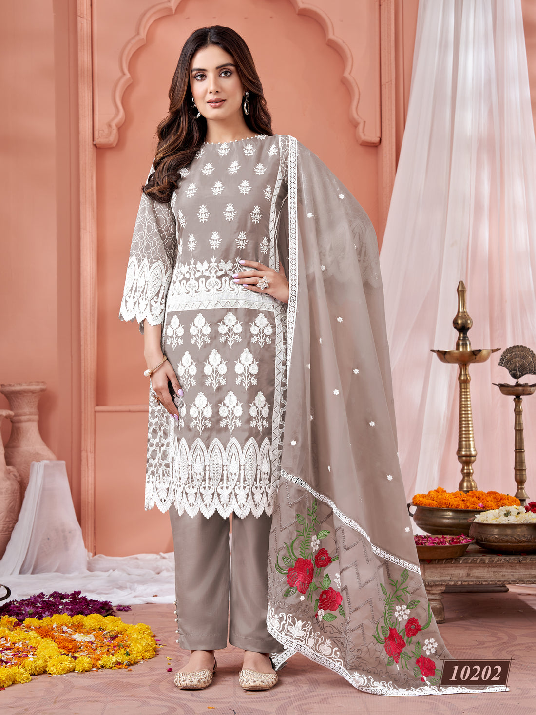 Wedding Wear Designer Salwar Suit with Dupatta Bollywood Indian Festive Dress