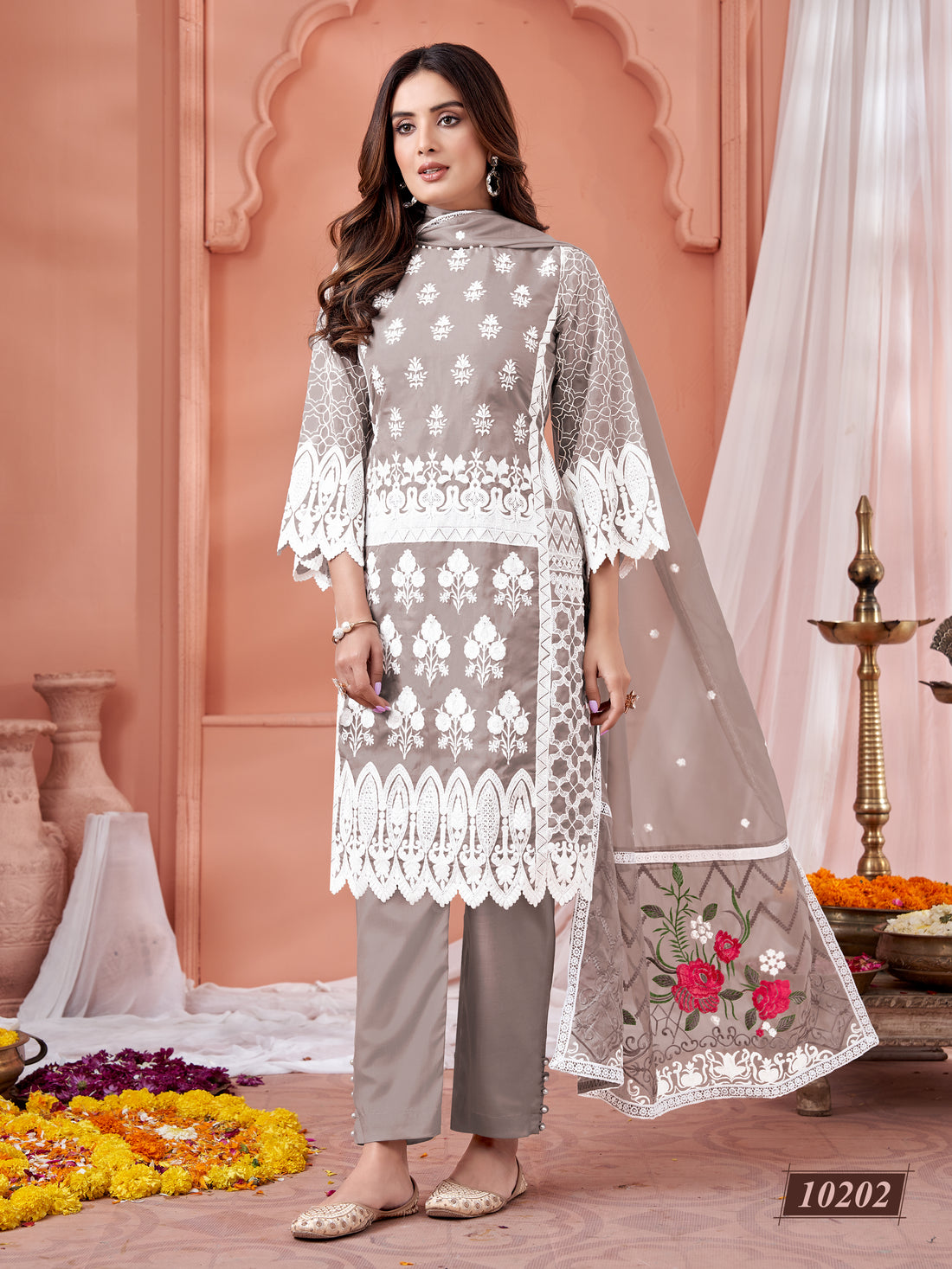 Wedding Wear Designer Salwar Suit with Dupatta Bollywood Indian Festive Dress