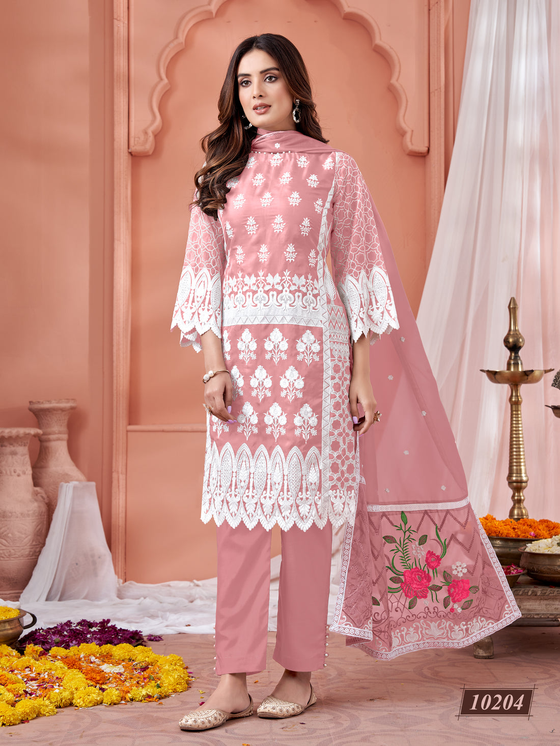 Wedding Wear Designer Salwar Suit with Dupatta Bollywood Indian Festive Dress