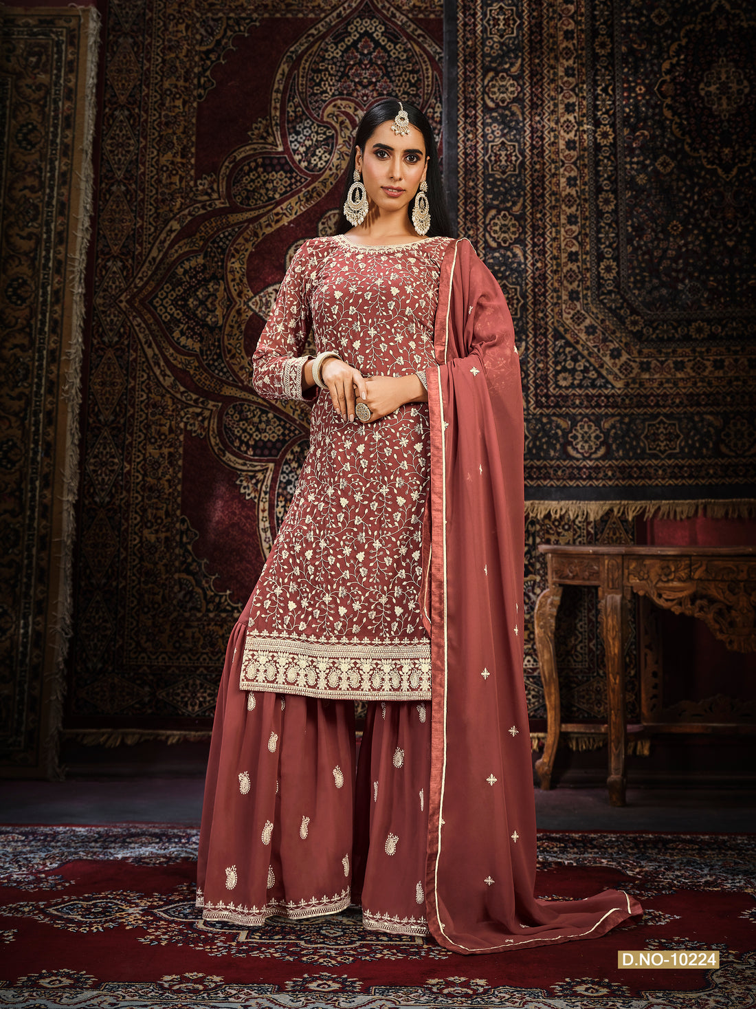 Salwar Kameez Pakistani Indian Wedding Party Wear Dress Bollywood Suit Sharara