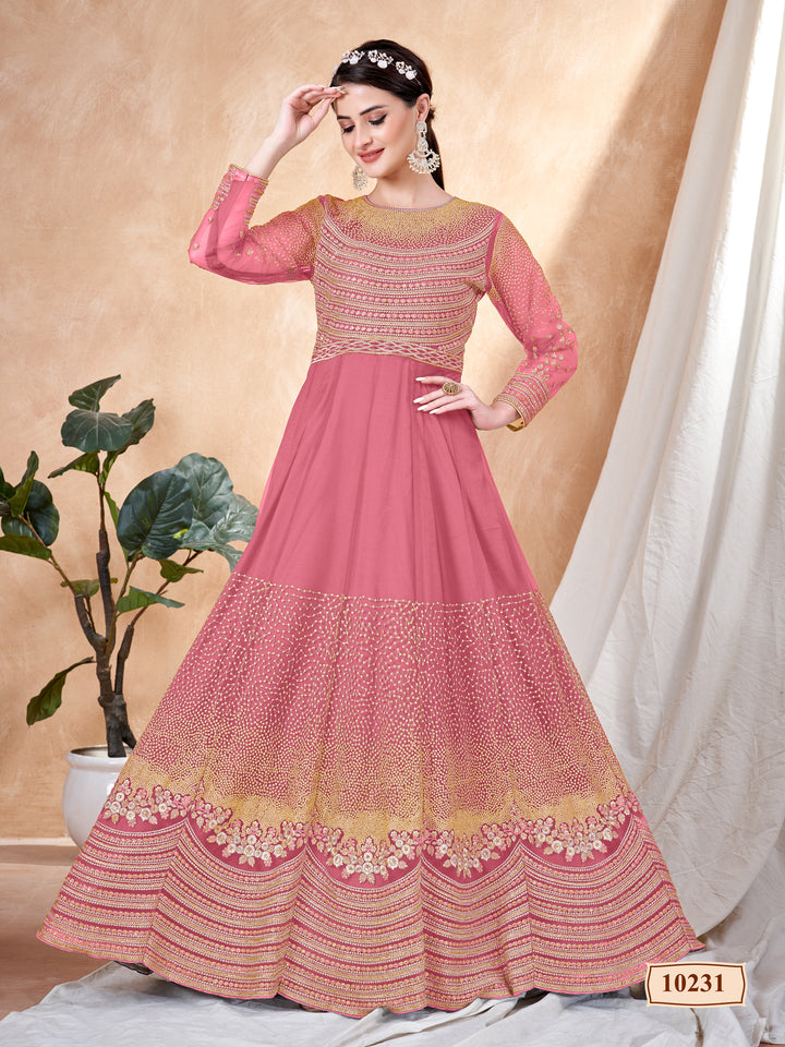 Designer Party Wear Indian Pakistani Anarkali Wedding Salwar Kameez Dress Suit