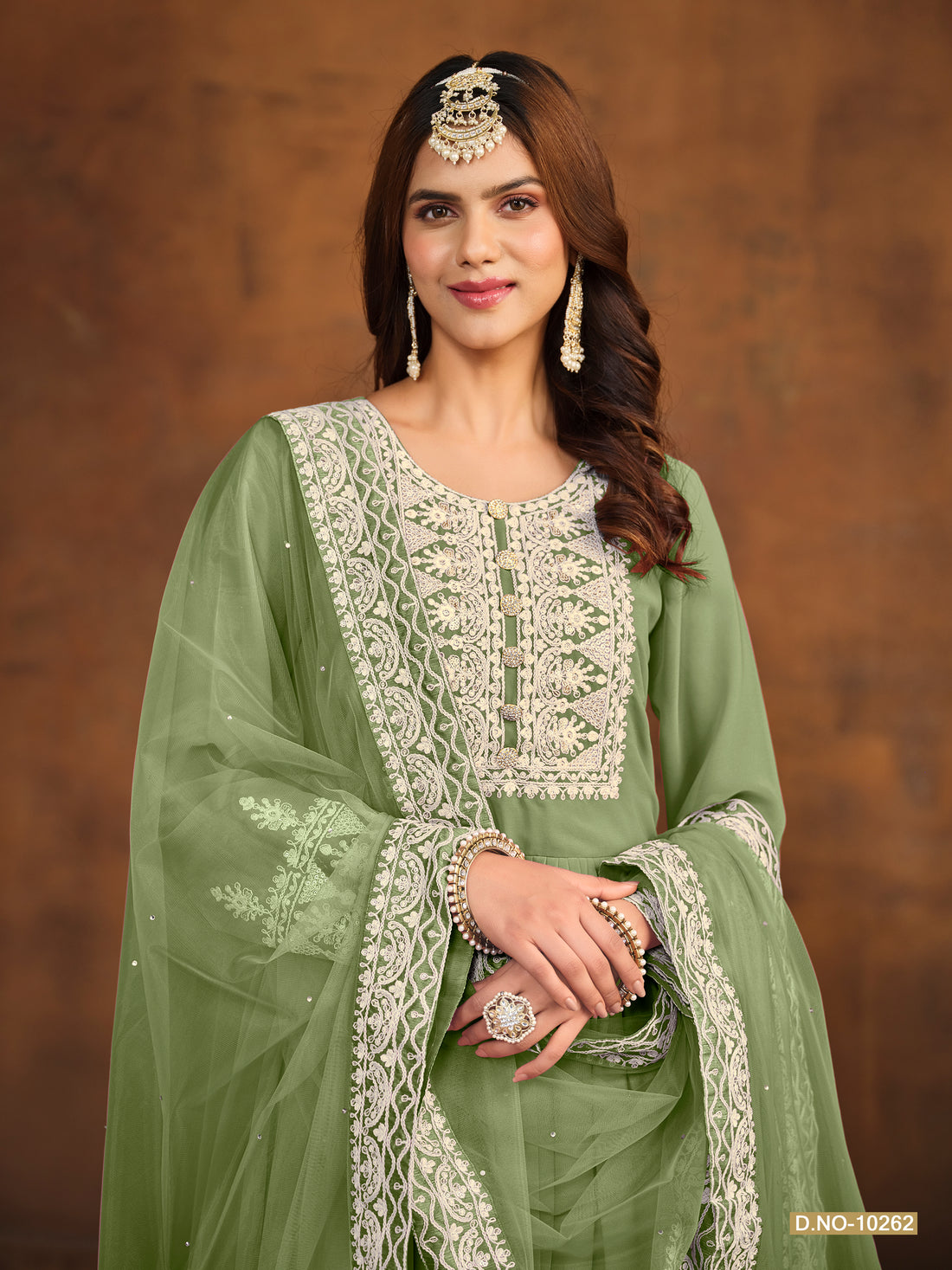 Straight Wedding Party Wear Salwar Kameez Indian Kurti Palazzo Dupatta For Eid