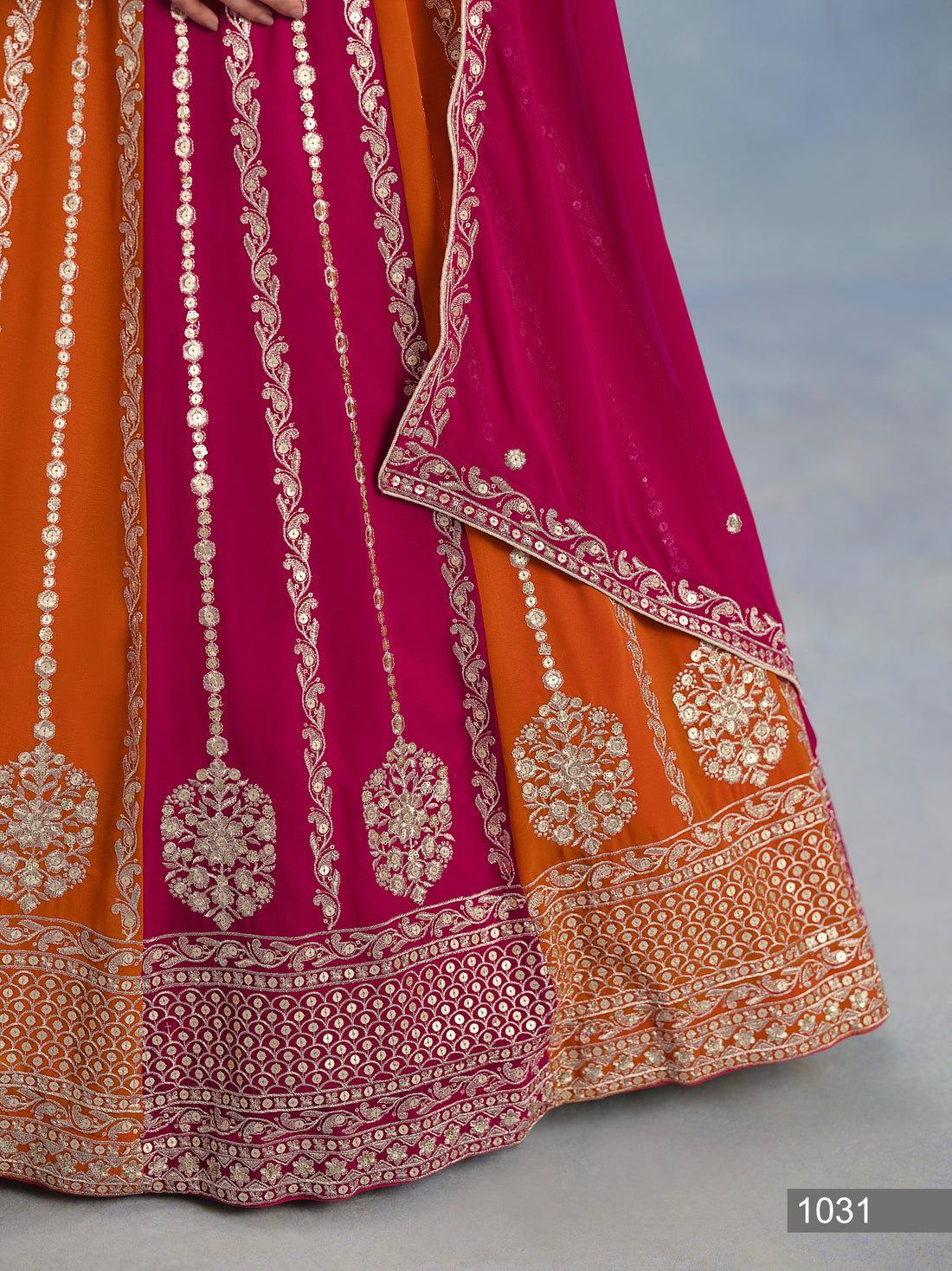 New Georgette Lehenga Choli | Designer Pakistani Bollywood Festive Wear Choli