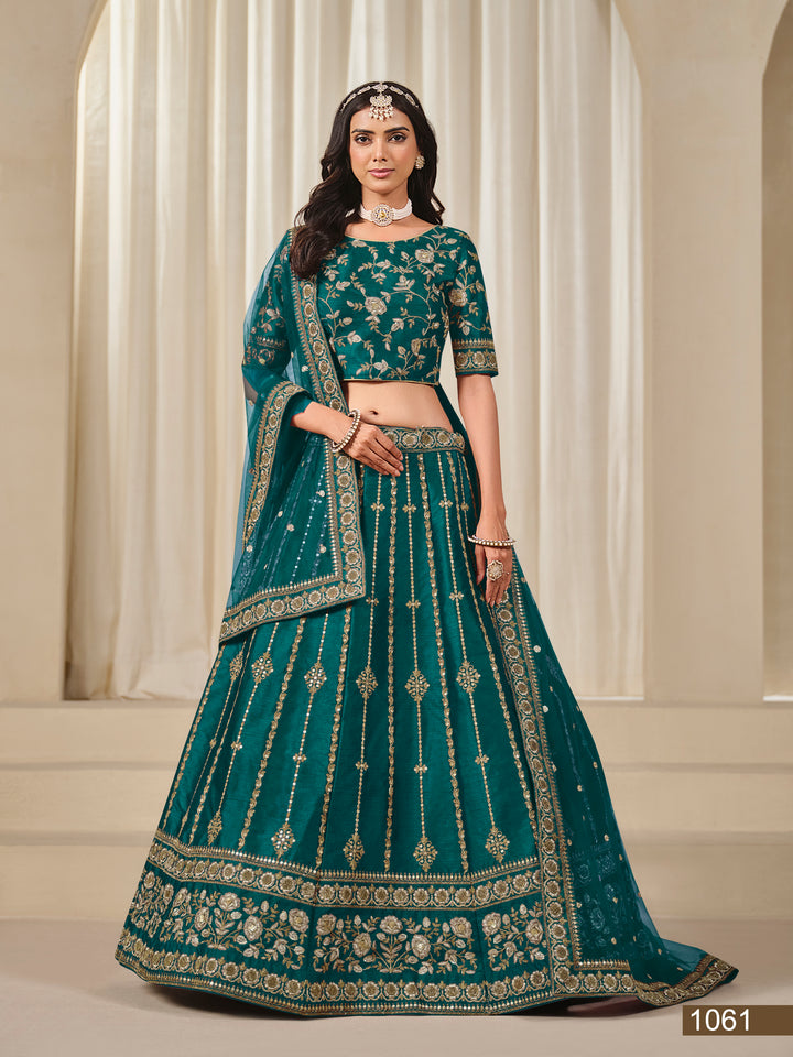 Indian Ethnic Wedding Wear Lengha Party Bridal Bollywood Lehenga Choli Designer