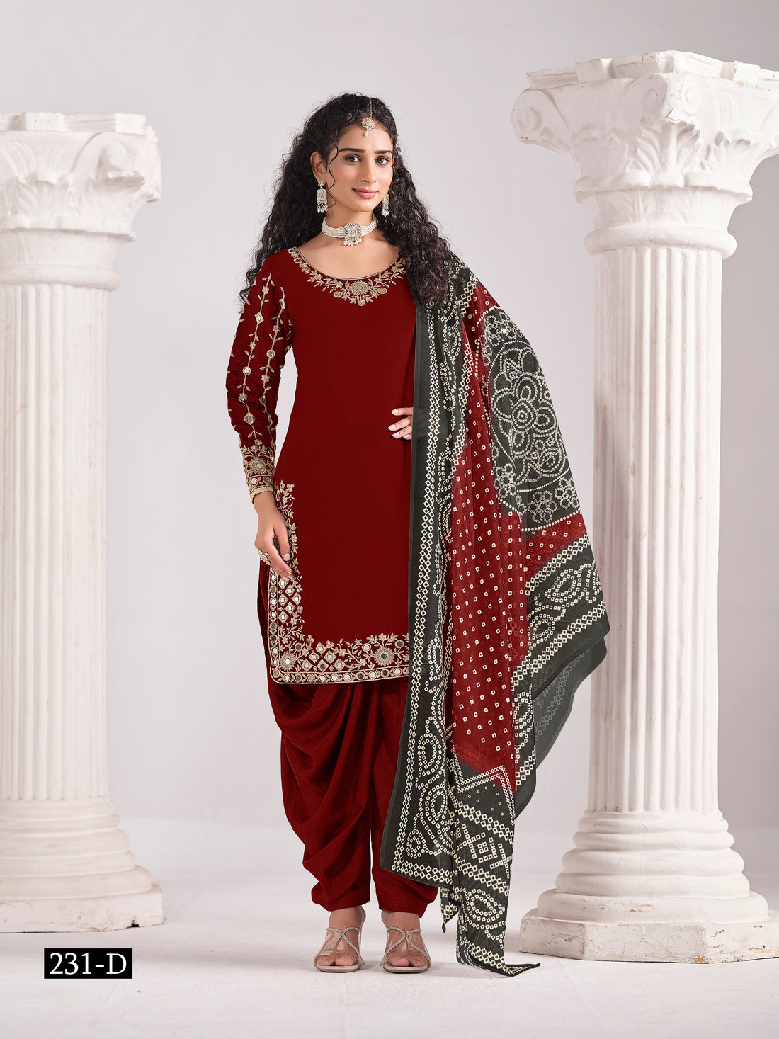 Designer Roman Silk Chanderi Silk Salwar Kameez Party Wear Outfit Bollywood Indian Ethnic Dress for Wedding & Festive Wear