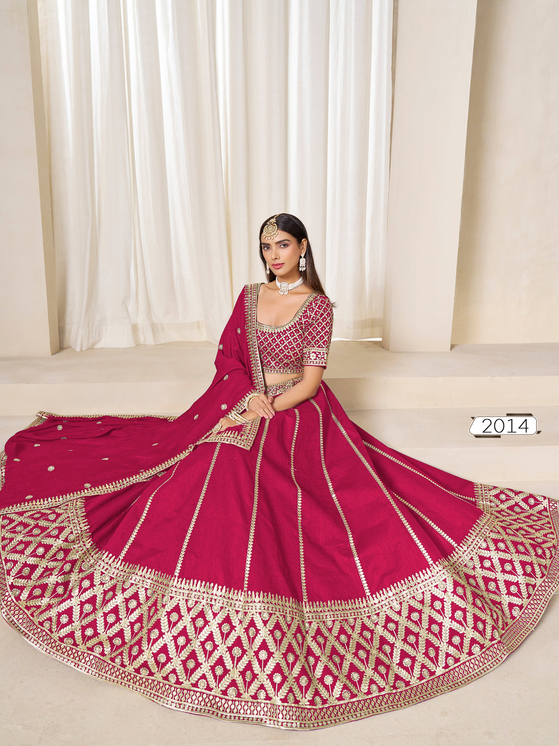 Bollywood Style Bridal Lehenga Choli | Heavy Work | Indian Wedding Designer Lengha