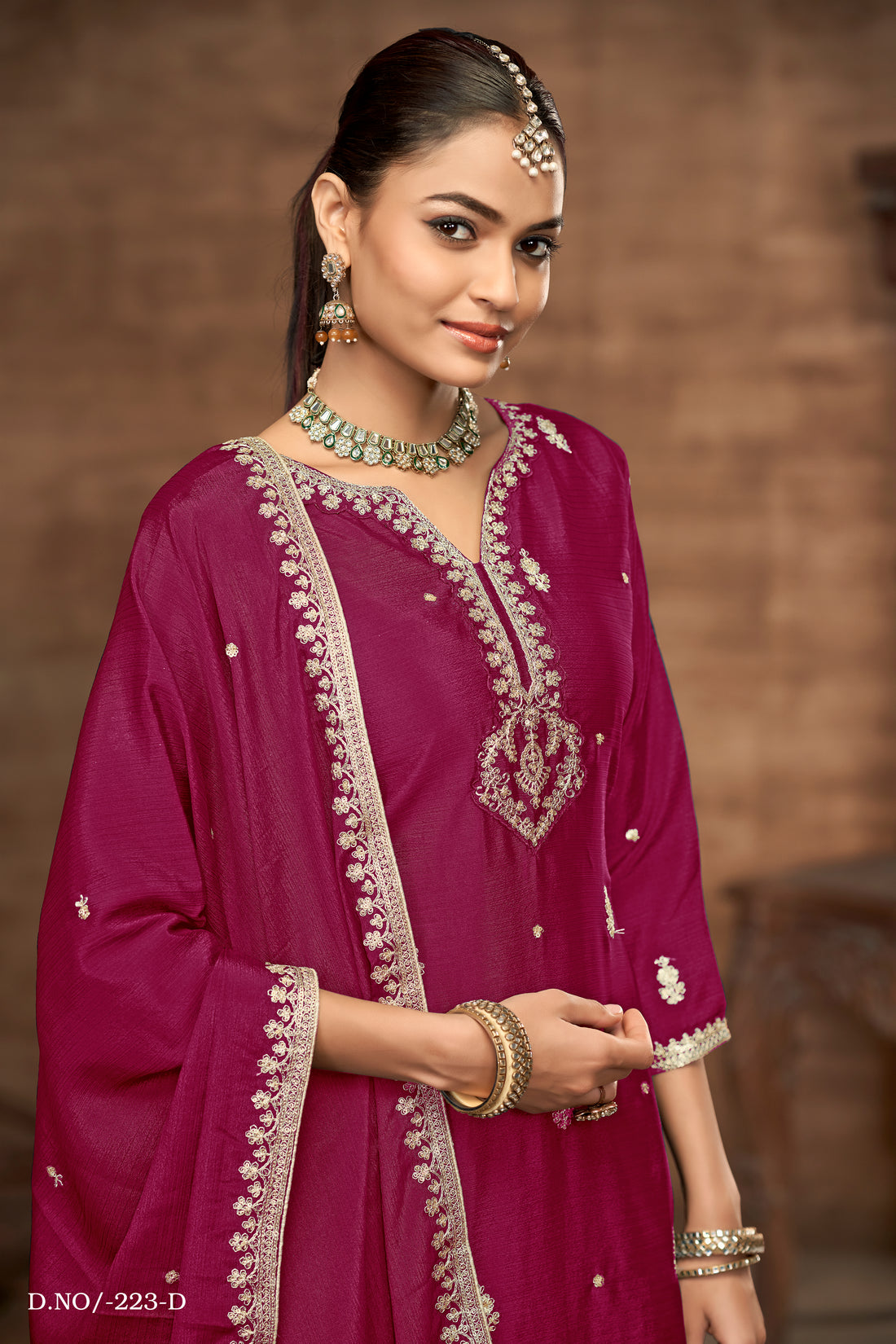 Flared Palazzo Pants Pair | Pakistani Style Bollywood Ethnic Bottoms for Women