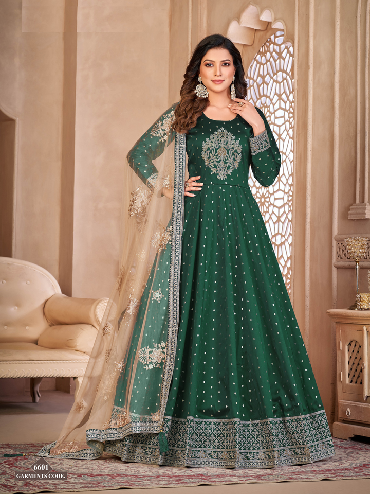 Indian Designer Bollywood Gown Salwar Kameez Women Pakistani Party Wear Dress