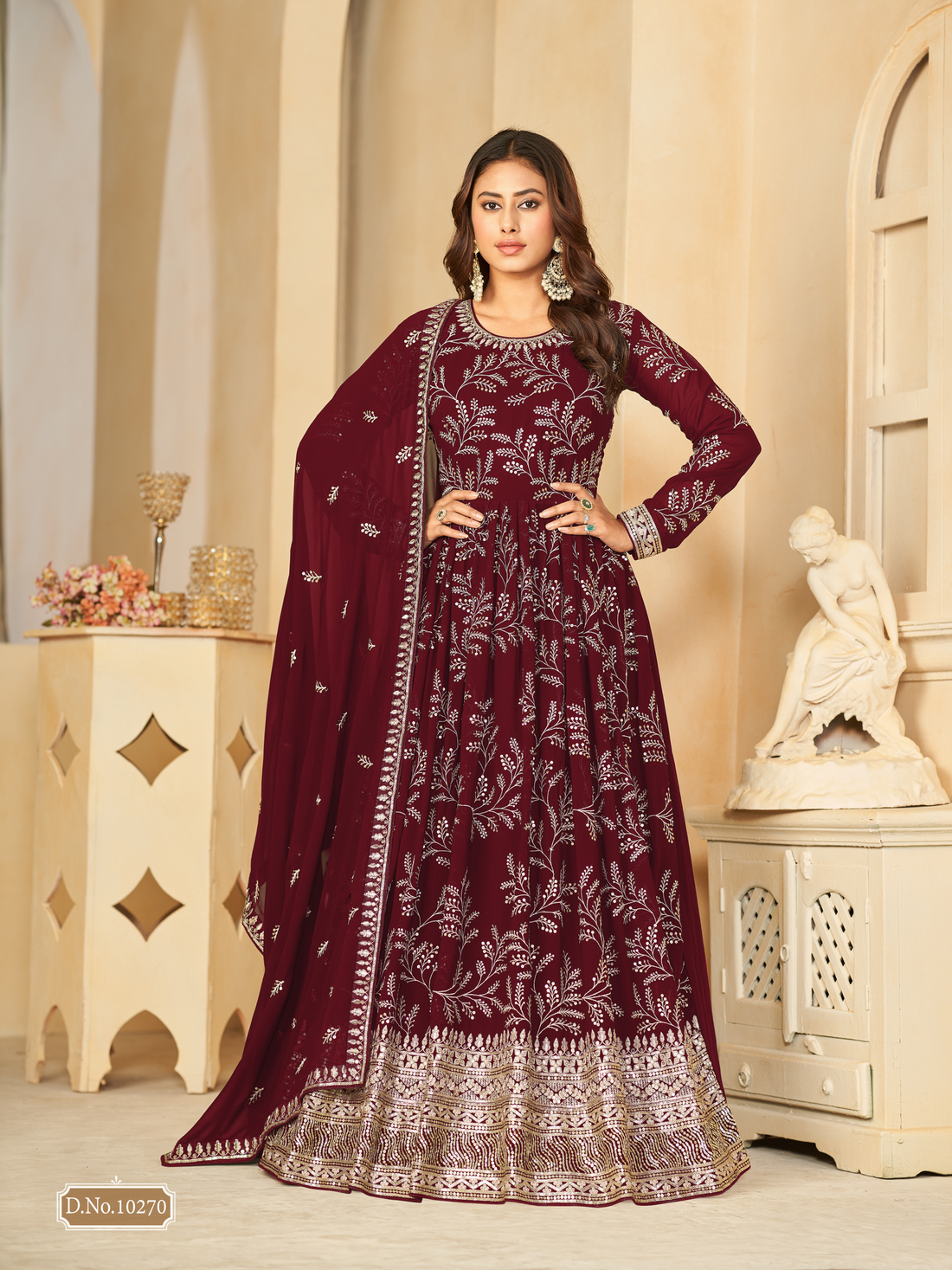 Indian Wedding New Suit Party Anarkali Gown Wear Eid Dress Bollywood Pakistani