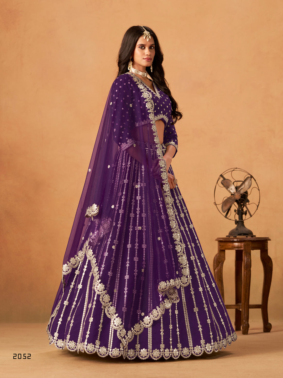 Ethnic Art Silk Lehenga Choli Bridal Party Pakistani Style Bollywood Festive Wear Outfit