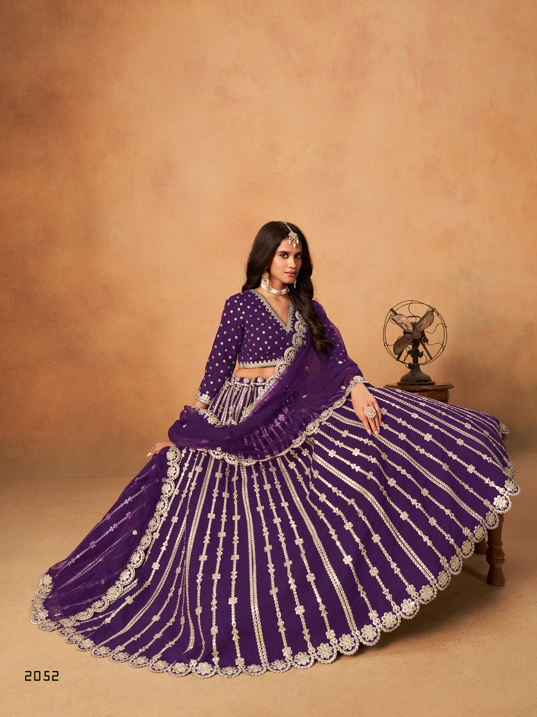 Ethnic Art Silk Lehenga Choli Bridal Party Pakistani Style Bollywood Festive Wear Outfit