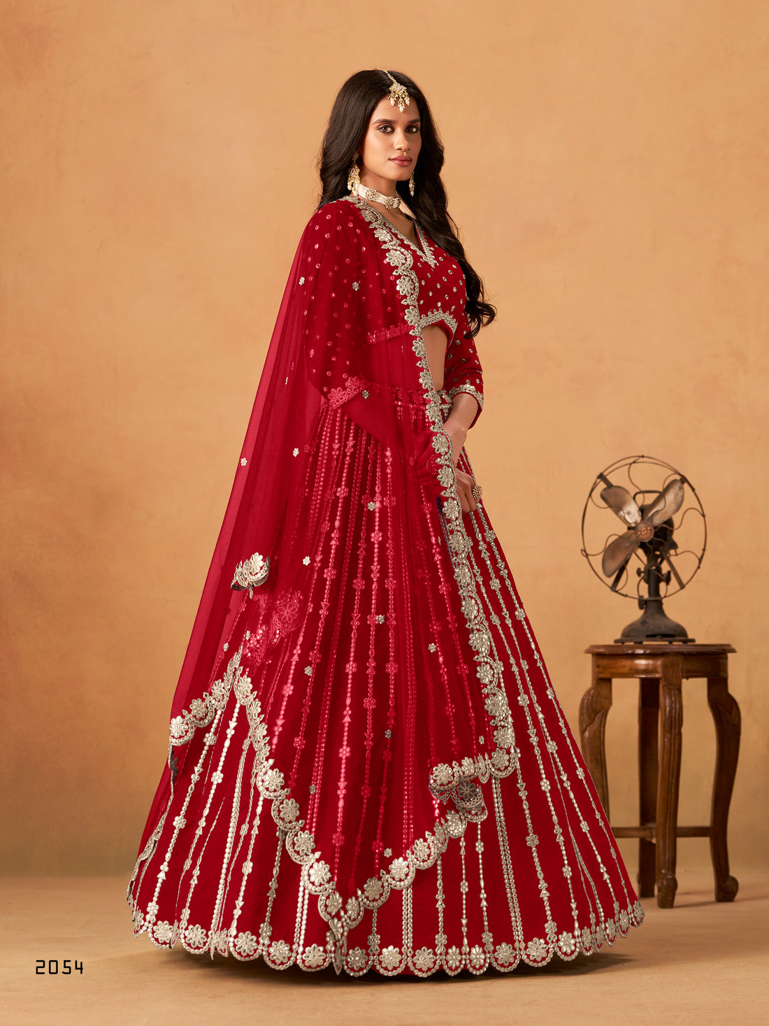 Ethnic Art Silk Lehenga Choli Bridal Party Pakistani Style Bollywood Festive Wear Outfit