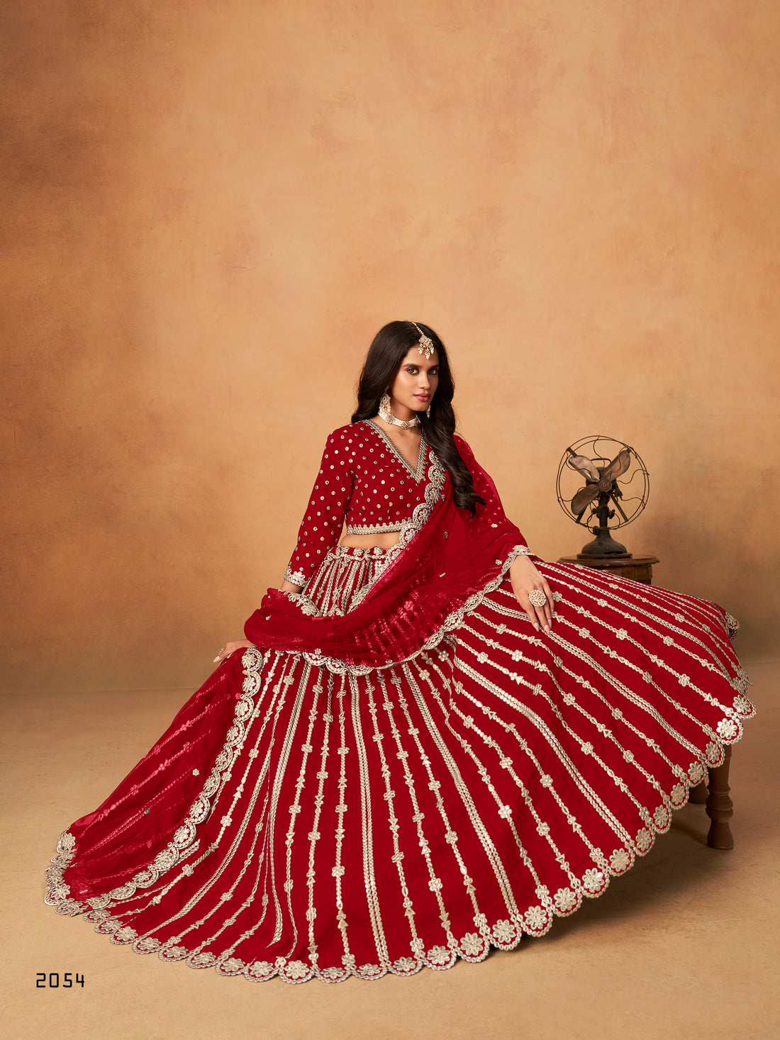 Ethnic Art Silk Lehenga Choli Bridal Party Pakistani Style Bollywood Festive Wear Outfit