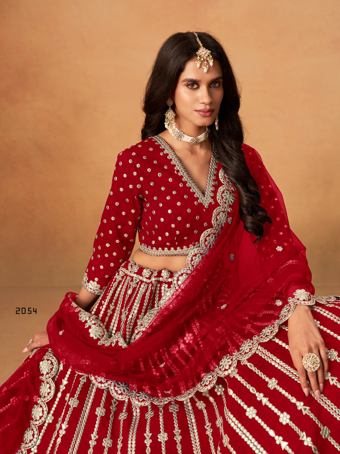 Ethnic Art Silk Lehenga Choli Bridal Party Pakistani Style Bollywood Festive Wear Outfit