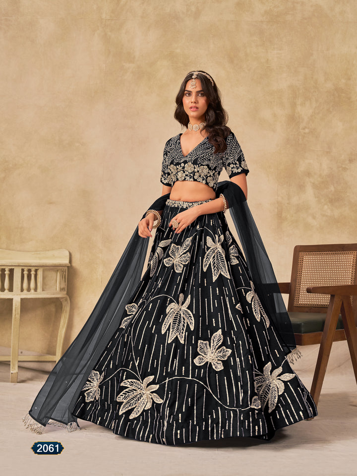Stylish Pakistani Style Bollywood Festive Wear Art Silk Lehenga Choli  Designer Embroidered Ethnic Dress