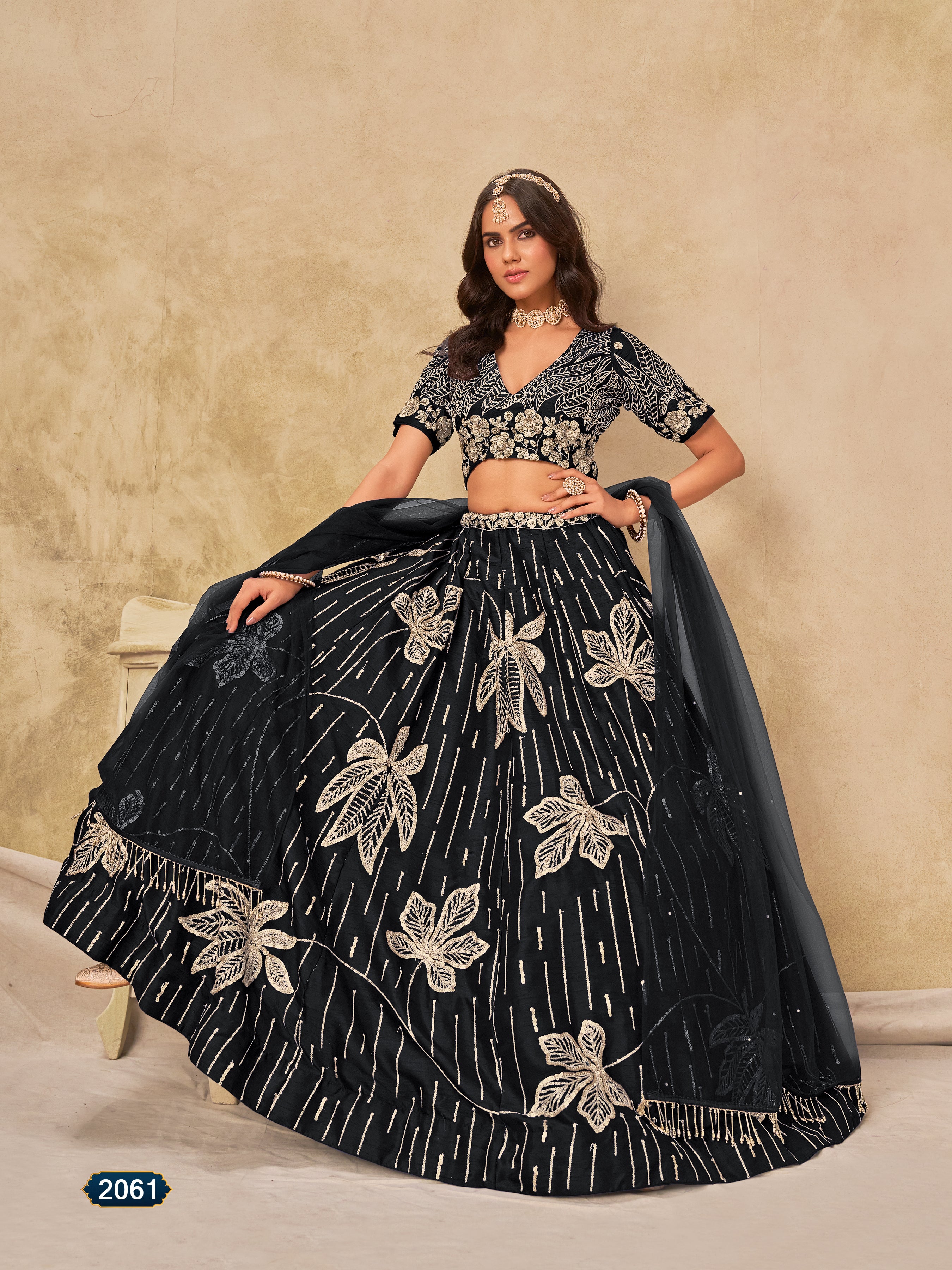 Stylish Pakistani Style Bollywood Festive Wear Art Silk Lehenga Choli  Designer Embroidered Ethnic Dress