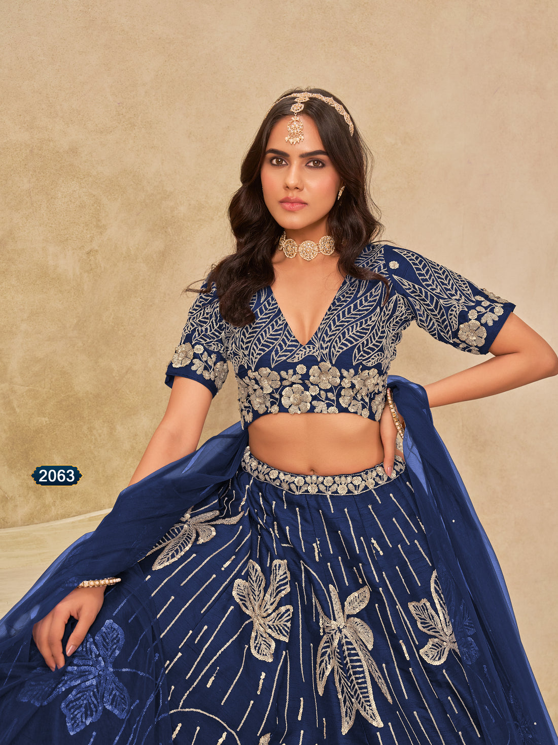 Stylish Pakistani Style Bollywood Festive Wear Art Silk Lehenga Choli  Designer Embroidered Ethnic Dress