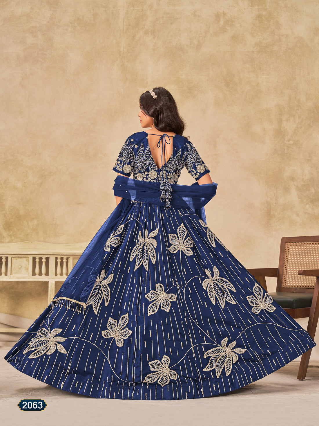 Stylish Pakistani Style Bollywood Festive Wear Art Silk Lehenga Choli  Designer Embroidered Ethnic Dress