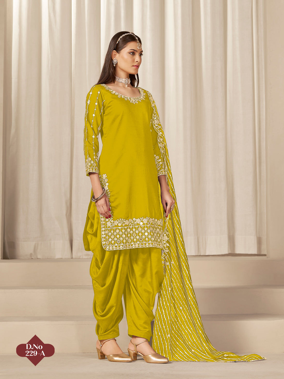 Designer Embroidered Salwar Kameez Set | Patiala Suit for Women | Elegant Indian Ethnic Dress for Festive Wear