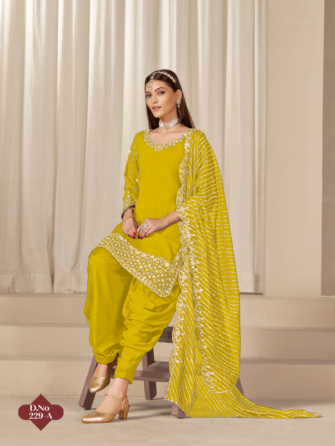 Designer Embroidered Salwar Kameez Set | Patiala Suit for Women | Elegant Indian Ethnic Dress for Festive Wear