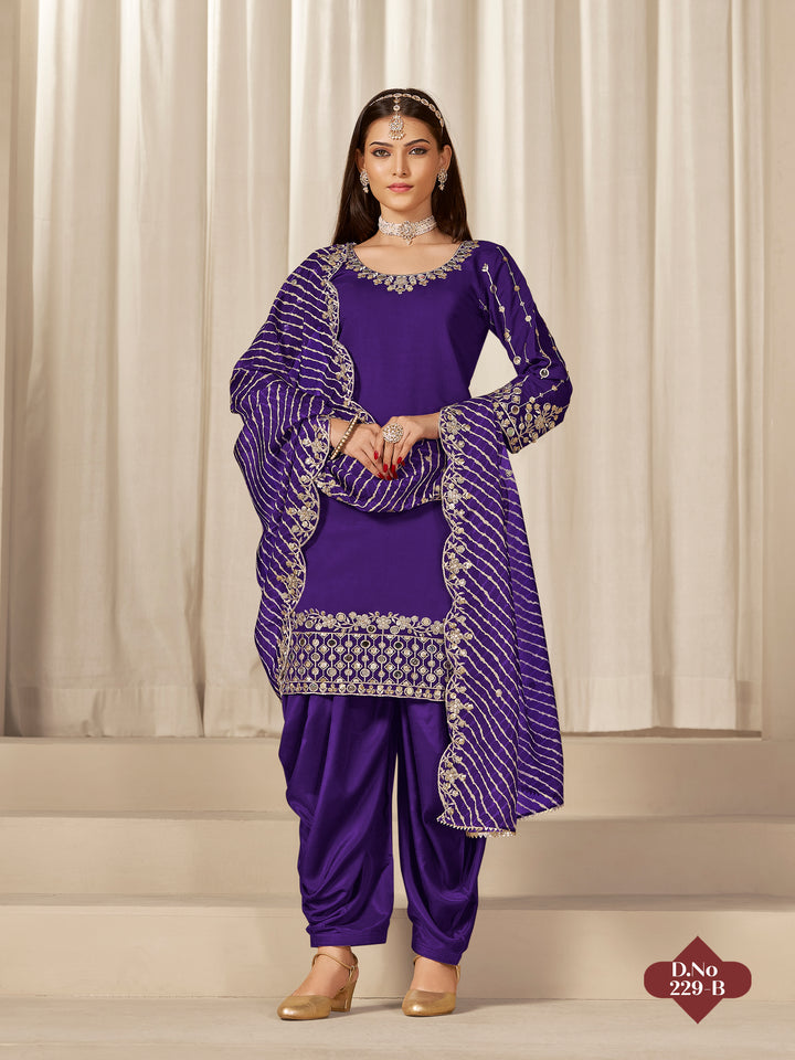 Designer Embroidered Salwar Kameez Set | Patiala Suit for Women | Elegant Indian Ethnic Dress for Festive Wear
