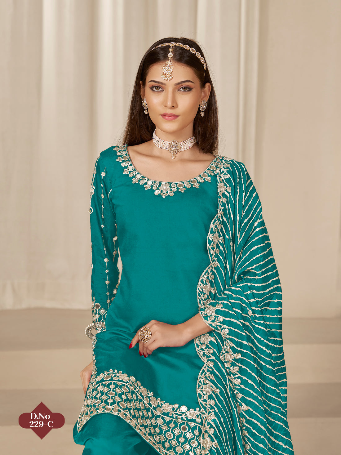 Designer Embroidered Salwar Kameez Set | Patiala Suit for Women | Elegant Indian Ethnic Dress for Festive Wear