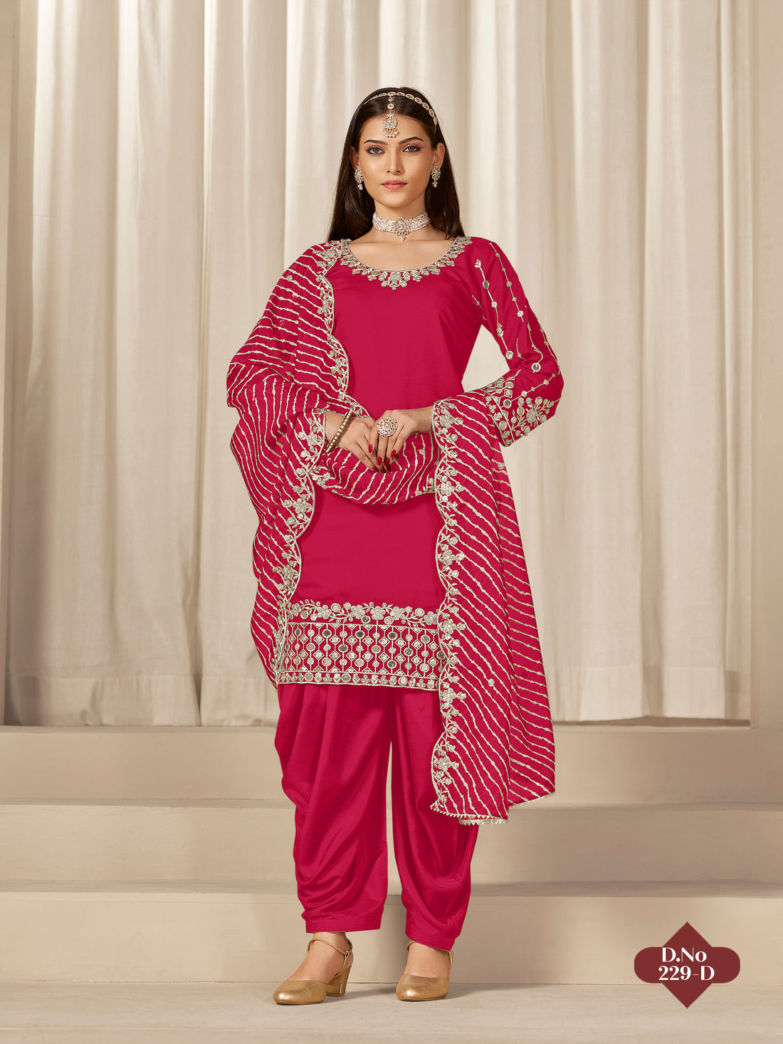 Designer Embroidered Salwar Kameez Set | Patiala Suit for Women | Elegant Indian Ethnic Dress for Festive Wear