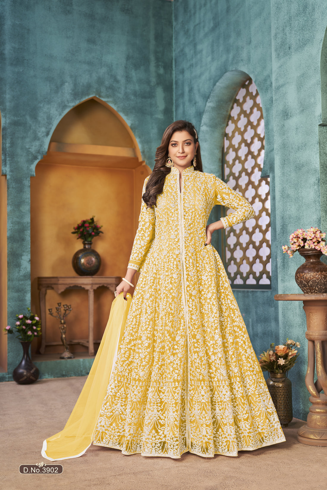 Bollywood Shalwar Kameez Party Wear Gown Dress Anarkali Pakistani Indian Wedding