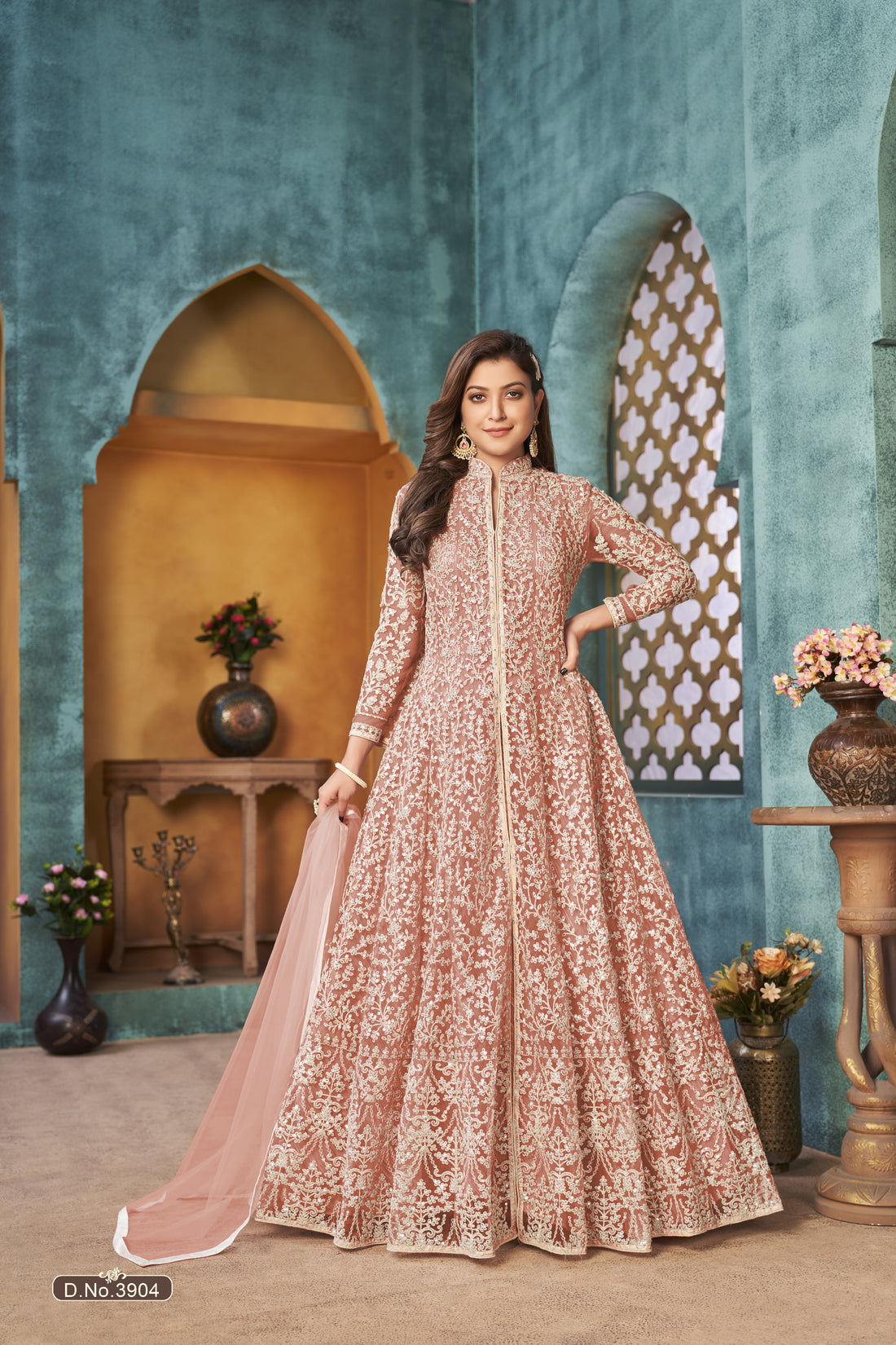 Bollywood Shalwar Kameez Party Wear Gown Dress Anarkali Pakistani Indian Wedding