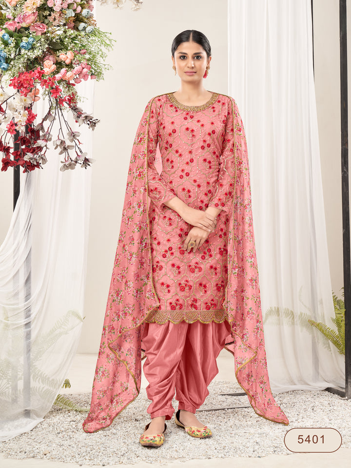 New Designer Punjabi Style Ready Made Patiala Suit Pakistani Eid Salwar Kameez