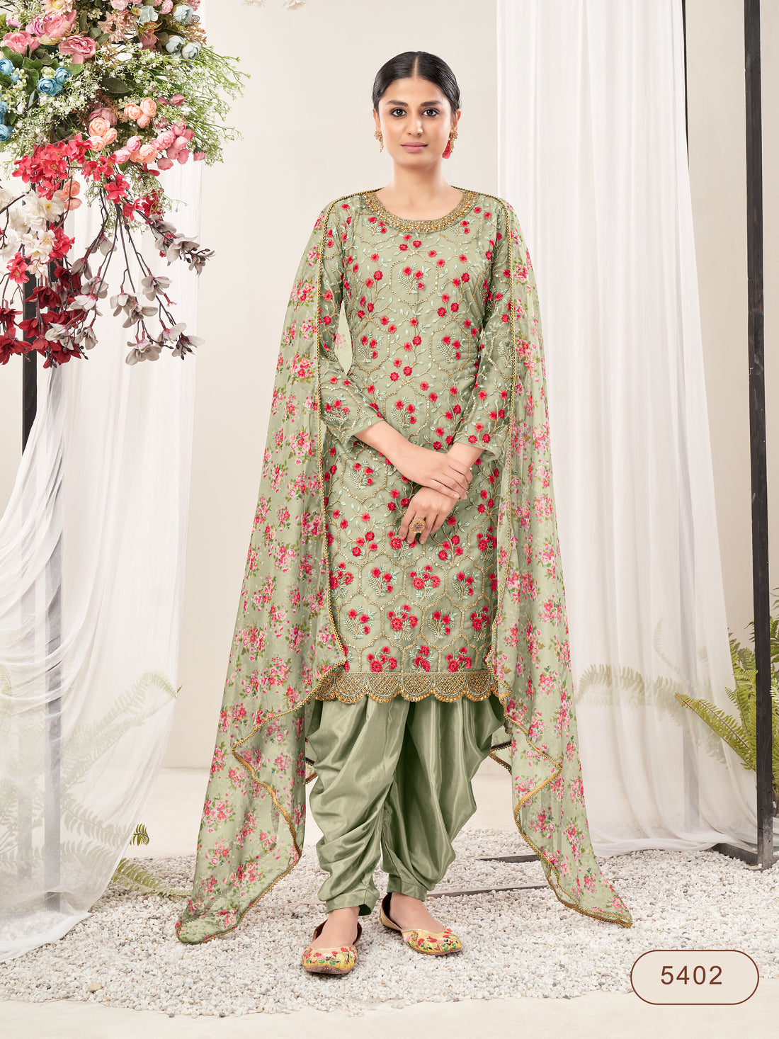 New Designer Punjabi Style Ready Made Patiala Suit Pakistani Eid Salwar Kameez