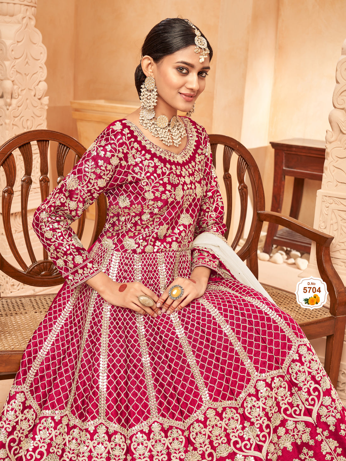 Beautiful Designer Dress Indian Stitched Organza Anarkali Gown Bollywood Wear