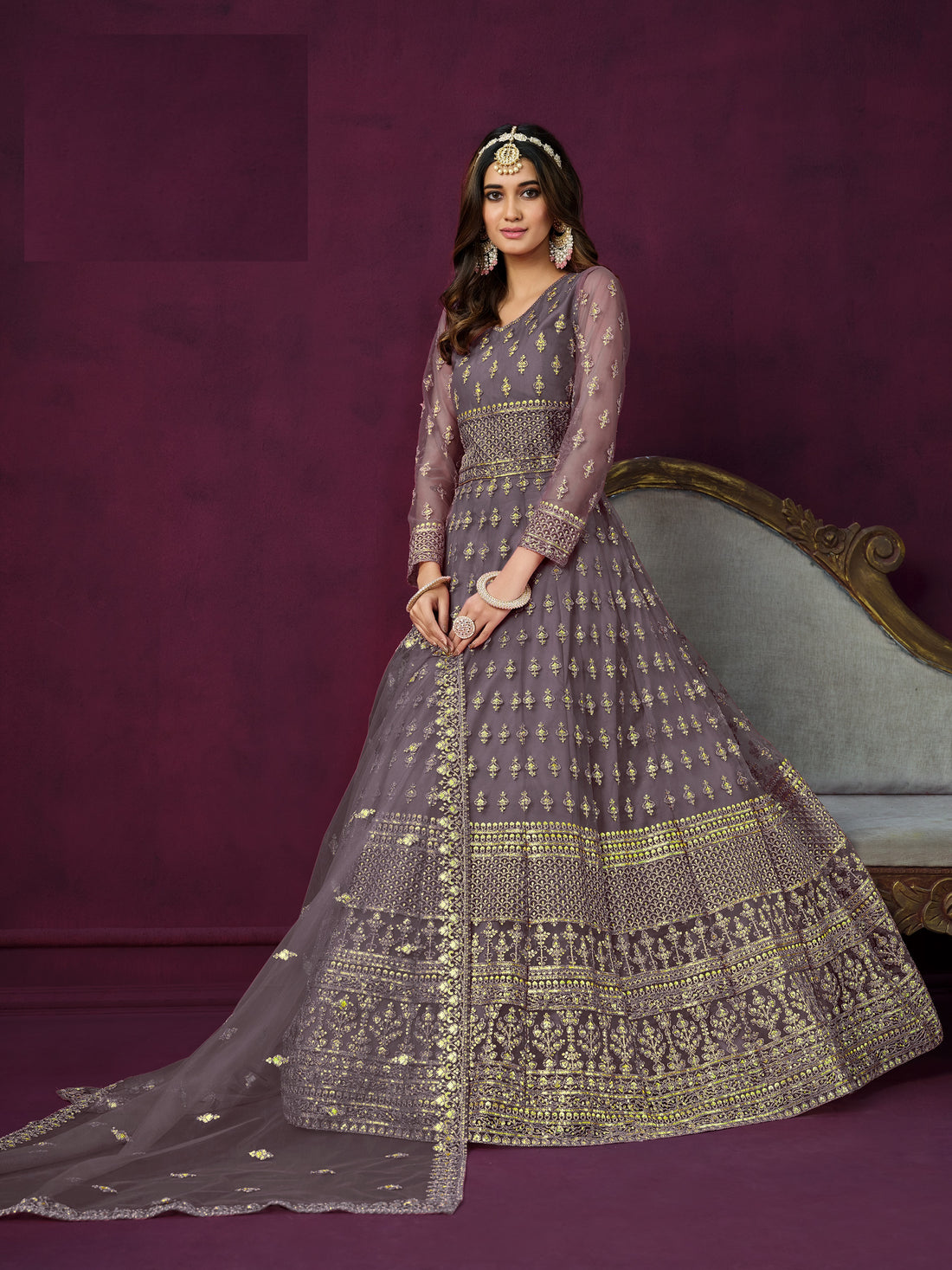 Indian Wedding New Suit Party Anarkali Gown Dress Wear Dress Bollywood Pakistani