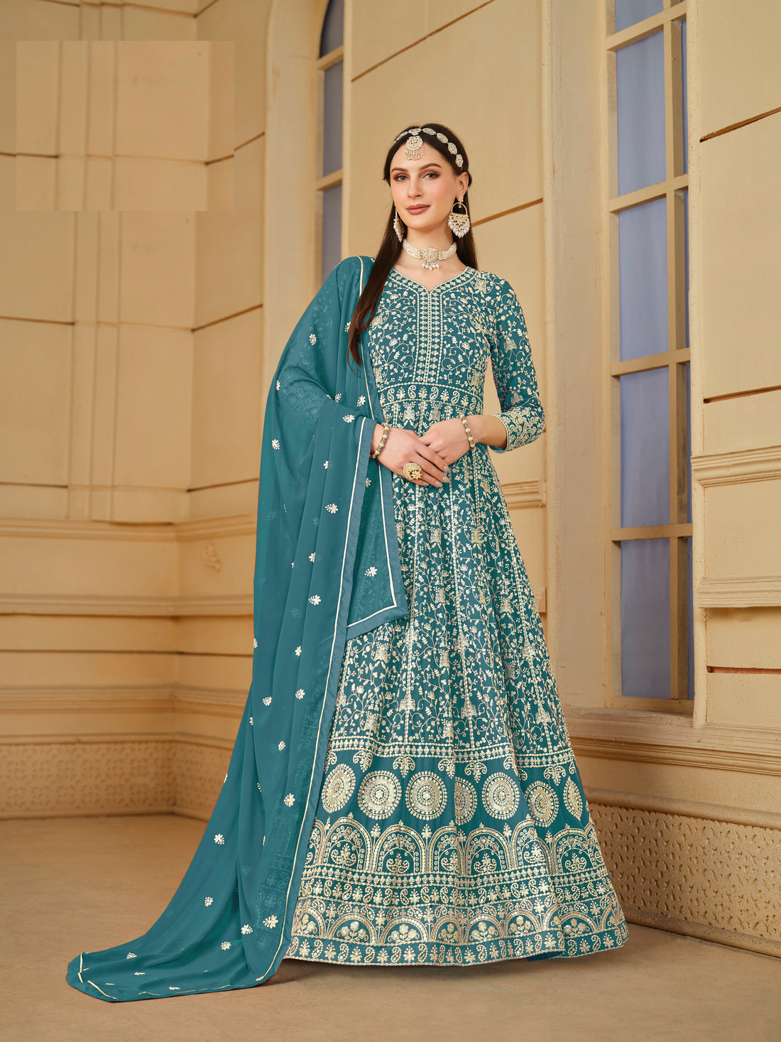 Designer Indian Party Wear Dress Bollywood Salwar Anarkali New Long Gown Wedding