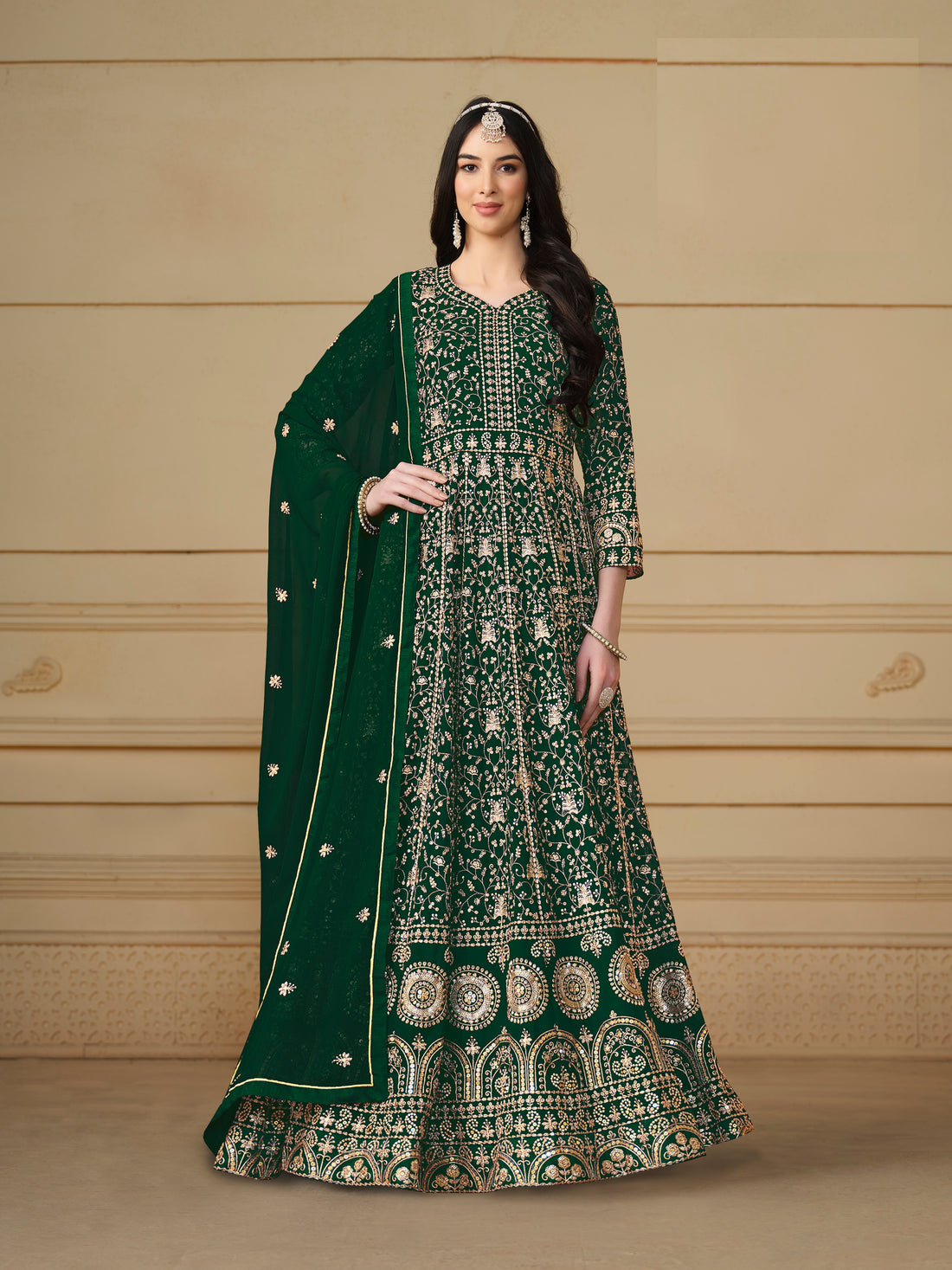 Pakistani Dress Indian Bollywood Designer Kameez Party Long Gown Anarkali Salwar