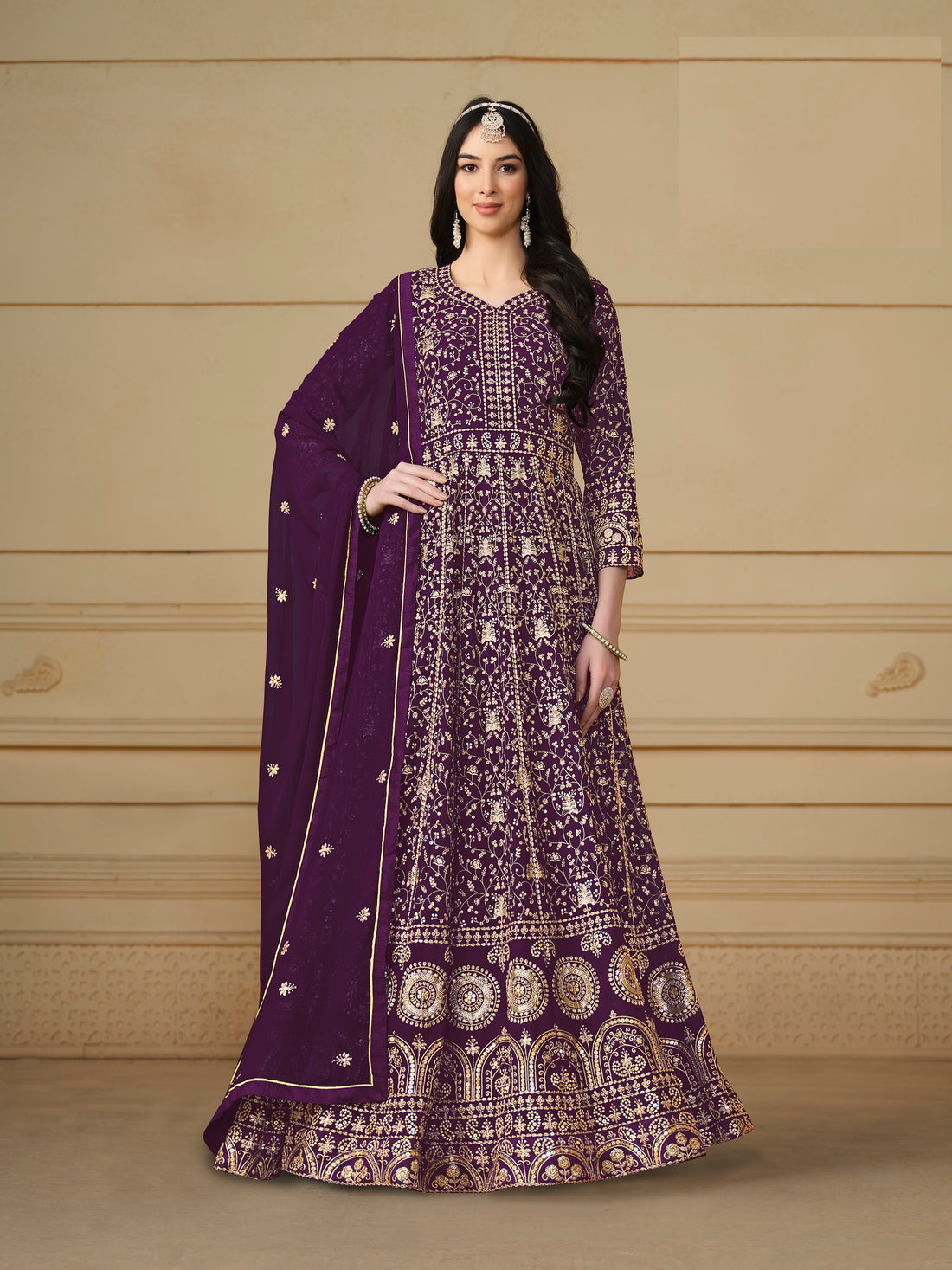 Pakistani Dress Indian Bollywood Designer Kameez Party Long Gown Anarkali Salwar