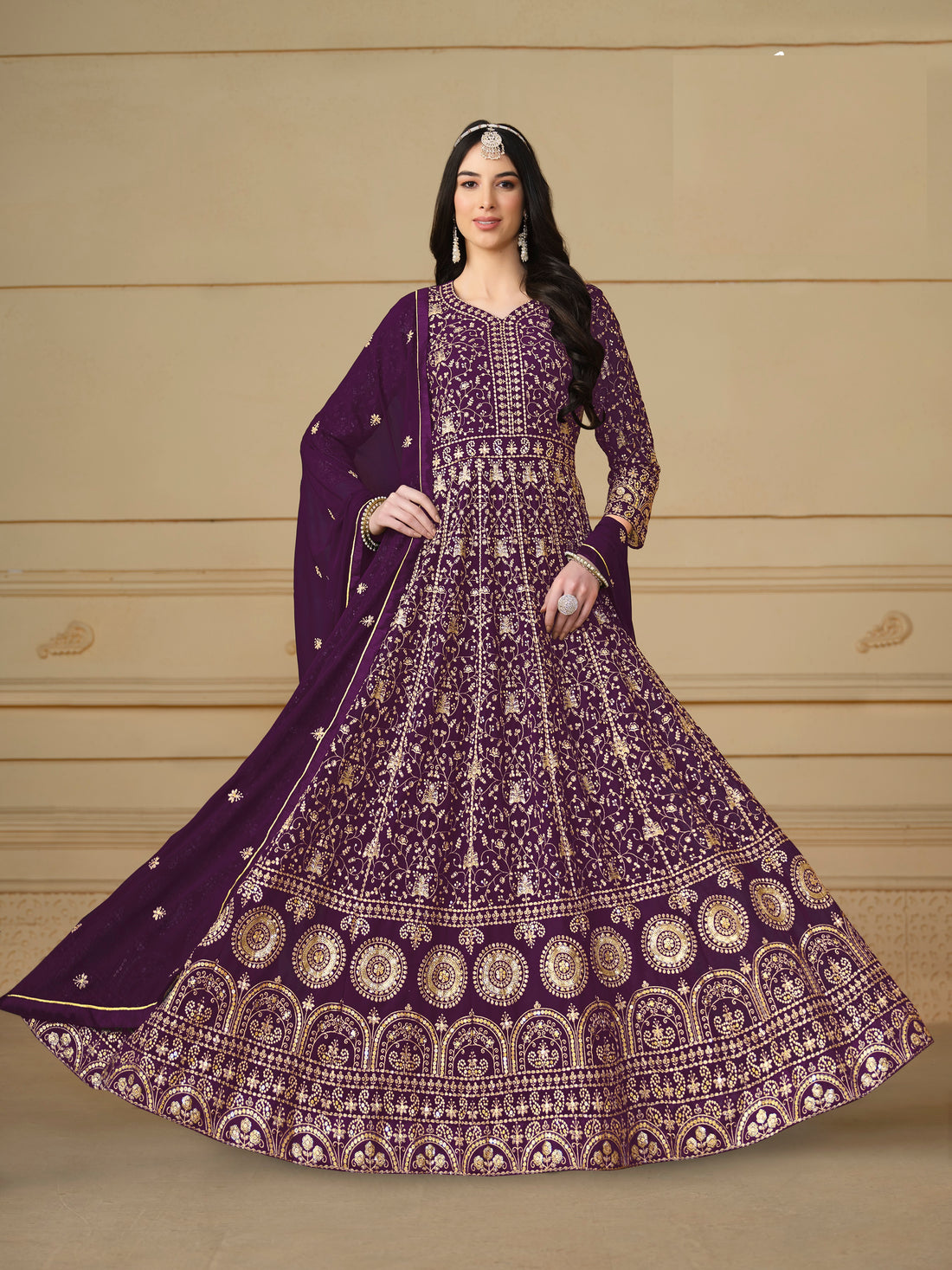 Pakistani Dress Indian Bollywood Designer Kameez Party Long Gown Anarkali Salwar