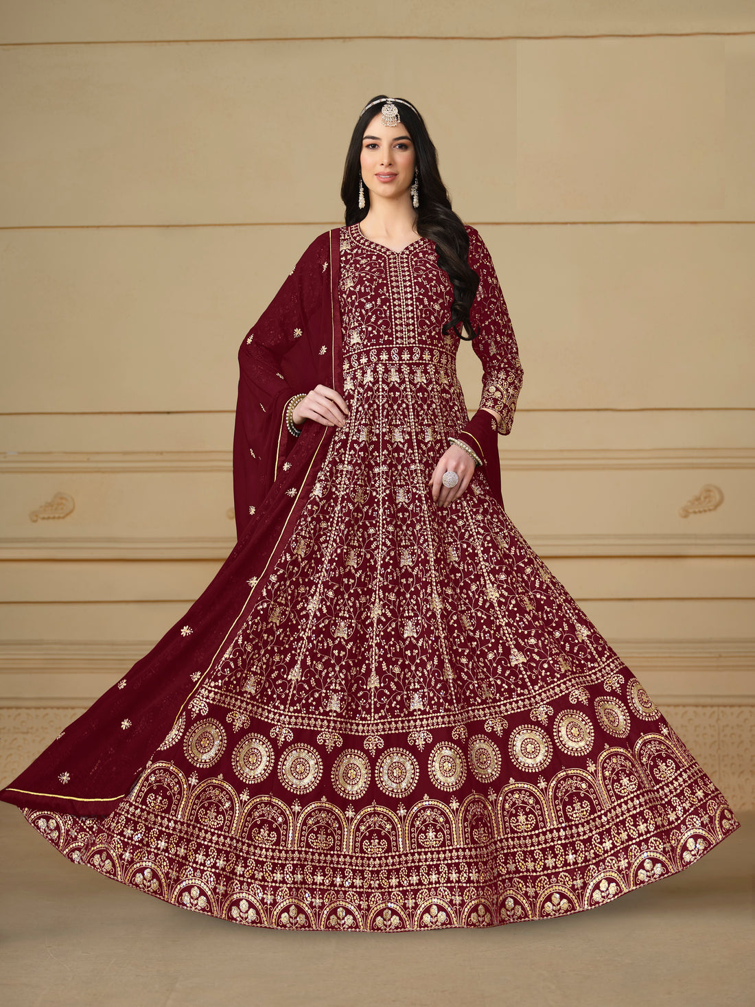 Pakistani Dress Indian Bollywood Designer Kameez Party Long Gown Anarkali Salwar