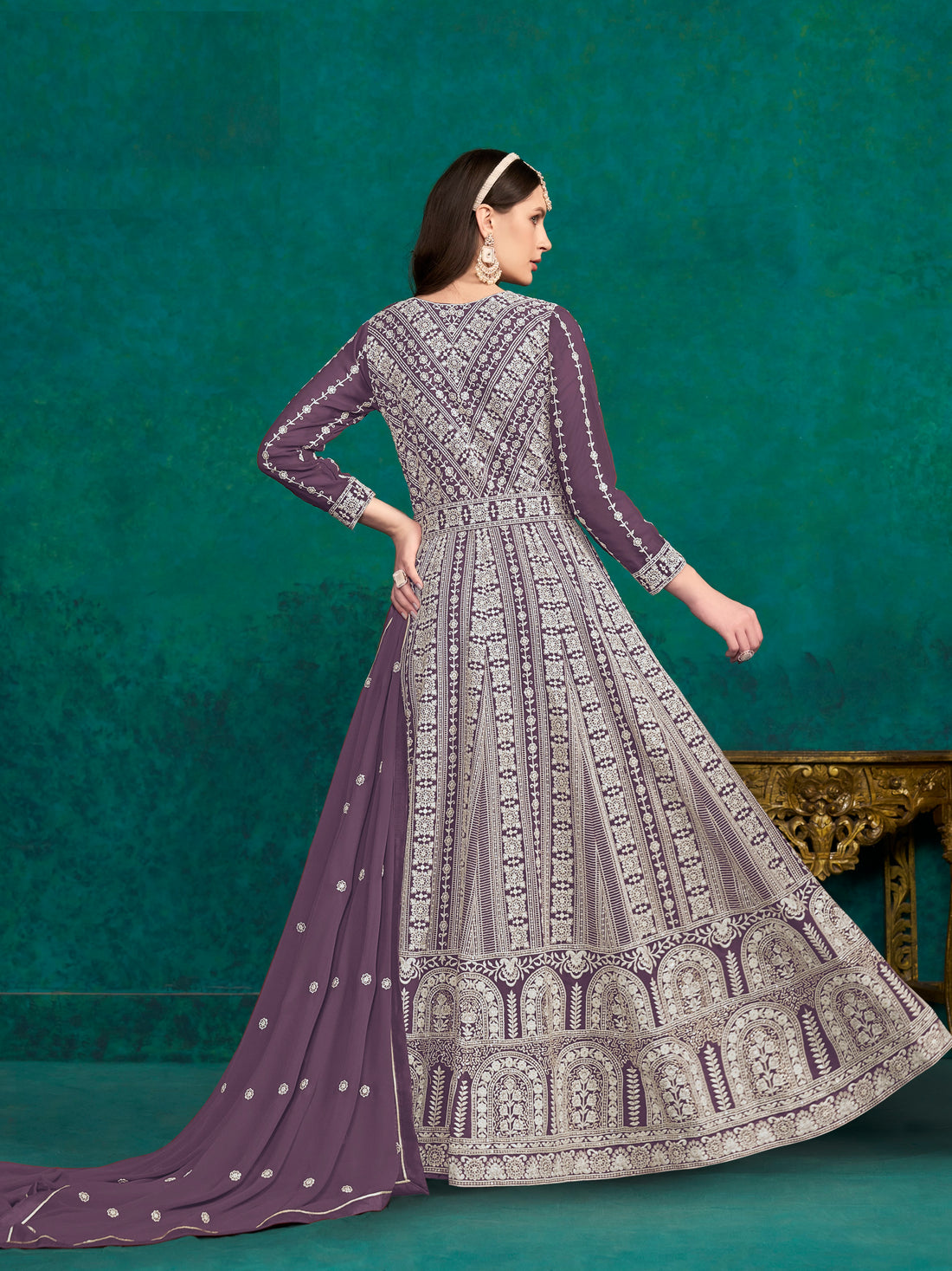 Designer Wedding Party Wear Salwar Kameez Stitch Ready Made Gown Pakistani Suits