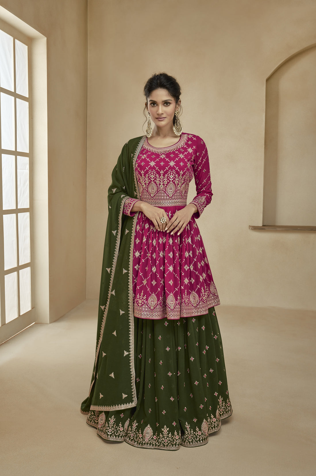 Pakistani Women's Wear Stylish Salwar Kameez Suits Indian Ethnic Wear Pant Dress