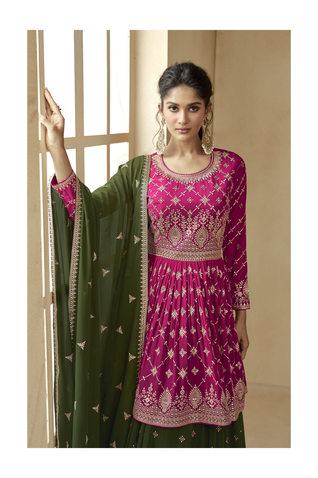 Pakistani Women's Wear Stylish Salwar Kameez Suits Indian Ethnic Wear Pant Dress