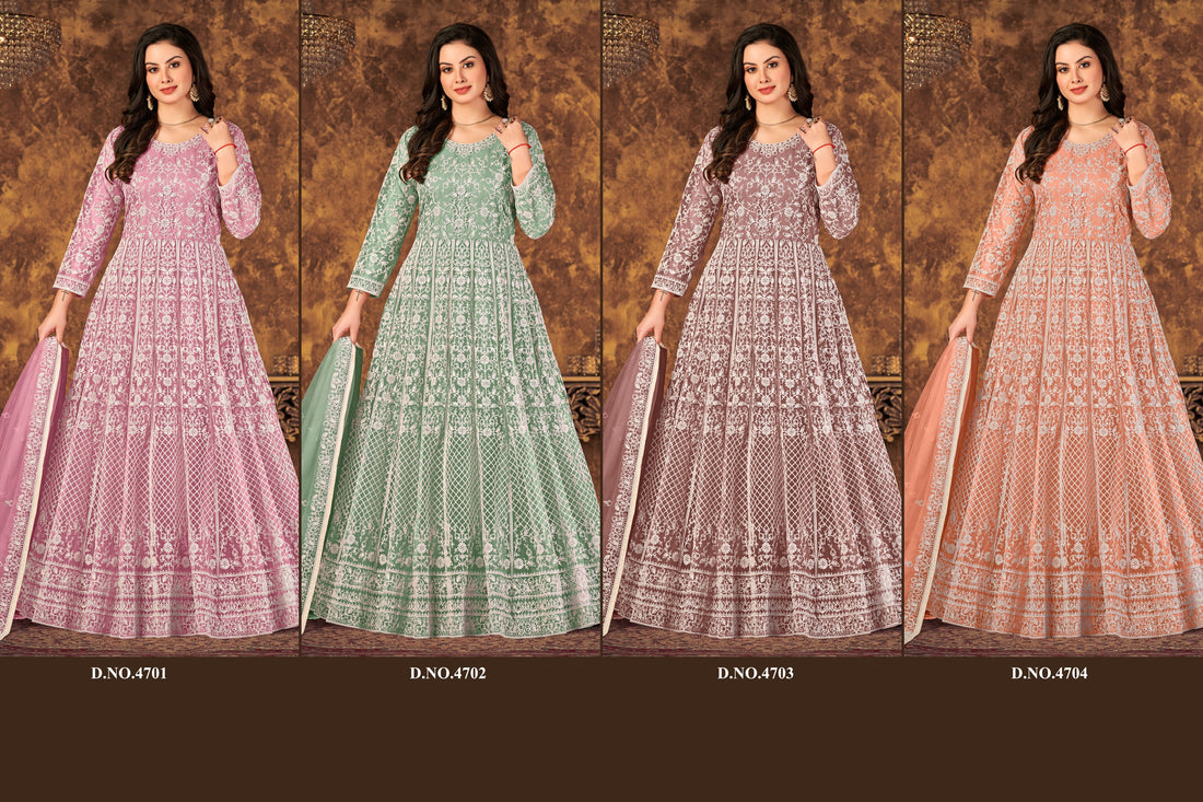 Bollywood Party Wear Anarkali salwar kameez Indian suit Gown Pakistani Designer