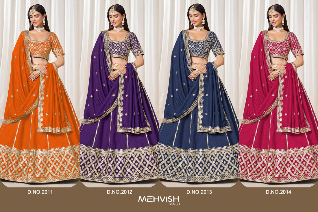 Bollywood Style Bridal Lehenga Choli | Heavy Work | Indian Wedding Designer Lengha